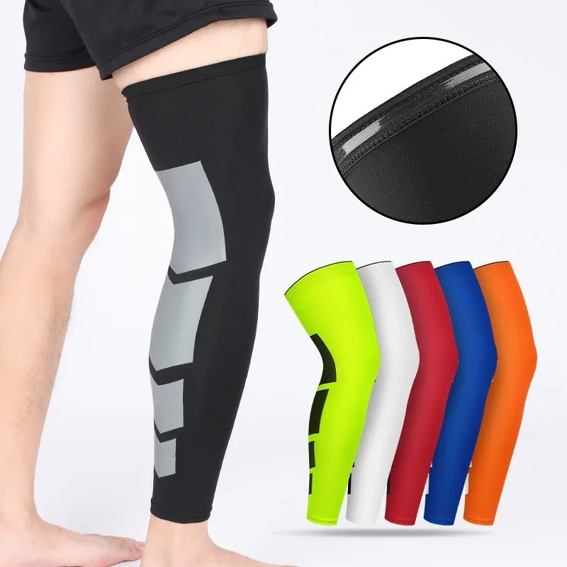 Knee Brace Elastic Knee Pads For Joints Compression Leg Sleeve Protector Support Running Basketball Fitness Braces Accessories