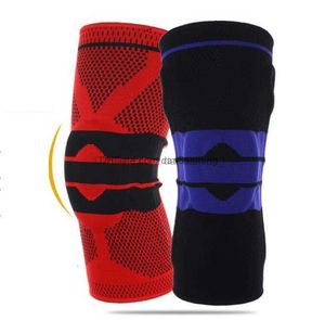 knie elleboogbeschermers voor volwassenen fitness hardlopen fietsen fiets kniebrace beschermer veiligheid siliconen kee pads compressie been mouw