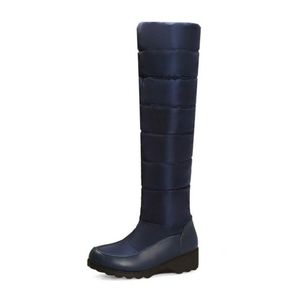 Knie Nieuwe Winter High Casual Keep Warm Brand Snow Boots Fashion Shoes Woman Schoeisel Maat