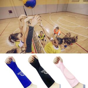 Genouillères, 1 paire de couvre-bras, manches élastiques simples, Protection pour sport de volley-ball, fournitures de Tennis