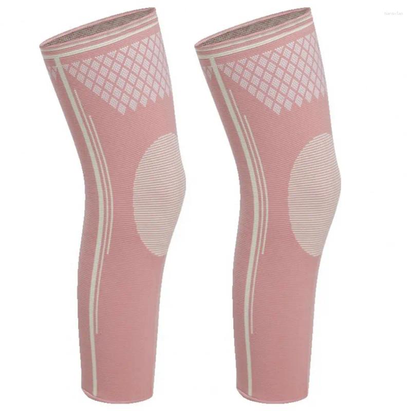 Knee Pads 1 Pair Highly Elastic And Breathable Fabric Soft Comfortable Fits The Skin Absorbs Sweat Is Breathable.