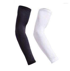 Genouillères 1 paire Outdoor Lycra Sports Cycling Sun Protective Arm Sleeve