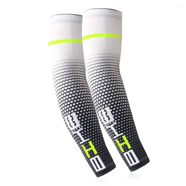 Genties PAPES 1 Paies Sports Arm Compression Sleeve Basketball Cycling Warmer Summer Running UV Protection Volleyball Suncreen Bands