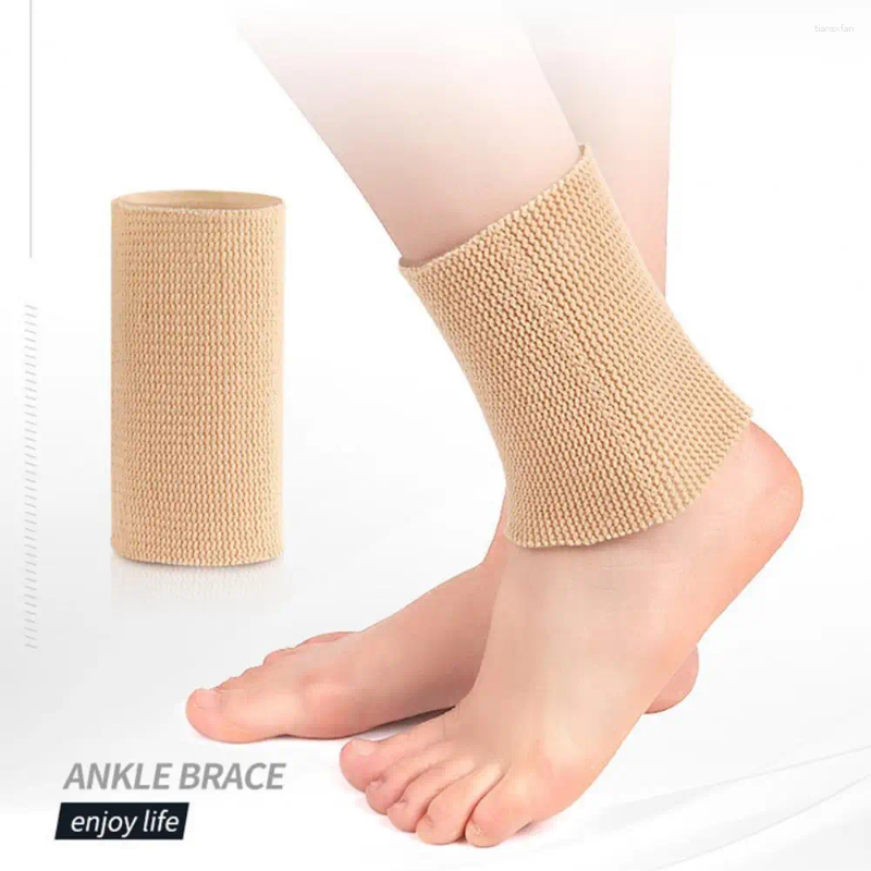 Kniebeschermers 1Pc Enkelbrace SEBS Malleolaire mouw Elastische beschermingsgel Praktische bottensok voor schaatsen