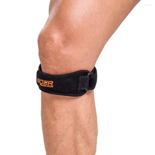 Genouillères 1pc rotule ceinture cyclisme protecteur réglable en plein air VTT Fitness sécurité orthèse basket-ball soutien