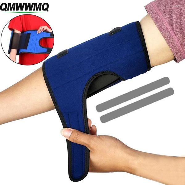 Pads du genou 1PCS Immobilisante du coude réglable Soupchoir de support / attelle - attelle de tunnel cubital pour la tendonite endormie