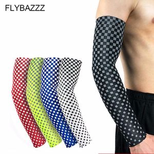 Knie -pads 1 stks arm mouwband elastische ademende sportveiligheid elleboog ondersteuning fietsen basketbal voetbalbad brace protector