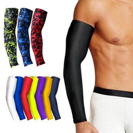 Rodilleras 2023 transpirables de secado rápido protección UV mangas de brazo para correr Codera de baloncesto Fitness guardabrazos deportes ciclismo Warme