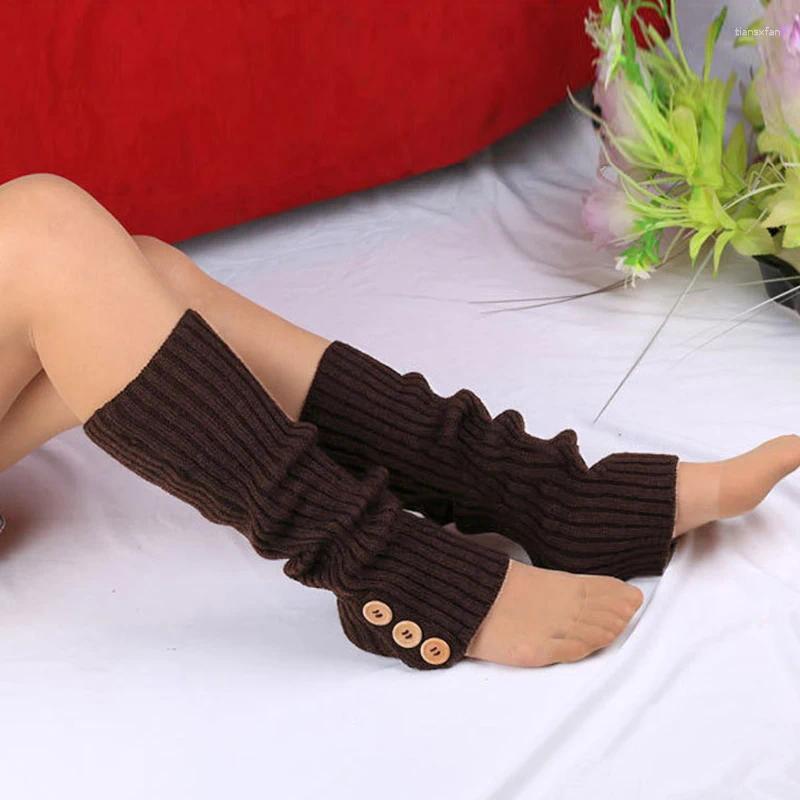 Knee Pads 2023 Women Autumn Winter Knitted Foot Cover Jk Lolita Leg Warmer Long Socks Korean Y2k Punk Gothic Crochet Boot Cuffs