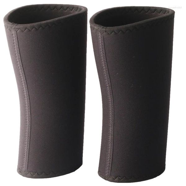 Rodilleras de neopreno con mangas rígidas gruesas de 7mm, soporte profesional para levantamiento de pesas, seguridad deportiva, Crossfit, soporte de entrenamiento de fuerza