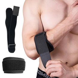 Rodilleras Protector de codo ajustable almohadilla de tenis de bádminton soporte correa deportiva tirantes laterales para el dolor
