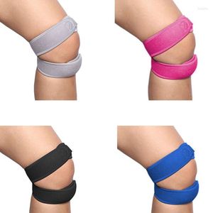 Knie pads verstelbare patella strap brace patella peessteunband voor wandelvolleybal jumpers t4mf