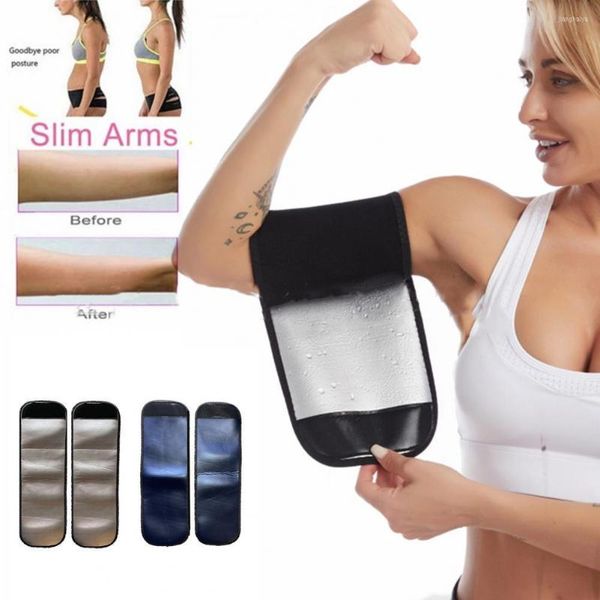 Rodilleras Recortador de brazos Unisex Neopreno de alta elasticidad Pérdida de peso Sudor Manga más delgada Mujeres Body Shaper para Fitness Calentadores para correr