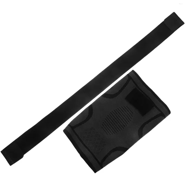 Rodilleras accesorios de baloncesto con cordones de nailon soporte cómodo soporte para exteriores montar manga para correr principal Fitness