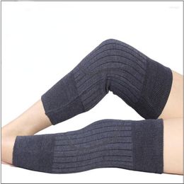 Rodilleras Cachemira lana mangas invierno mantener caliente para piernas gruesa manga larga mujeres hombres otoño calcetín