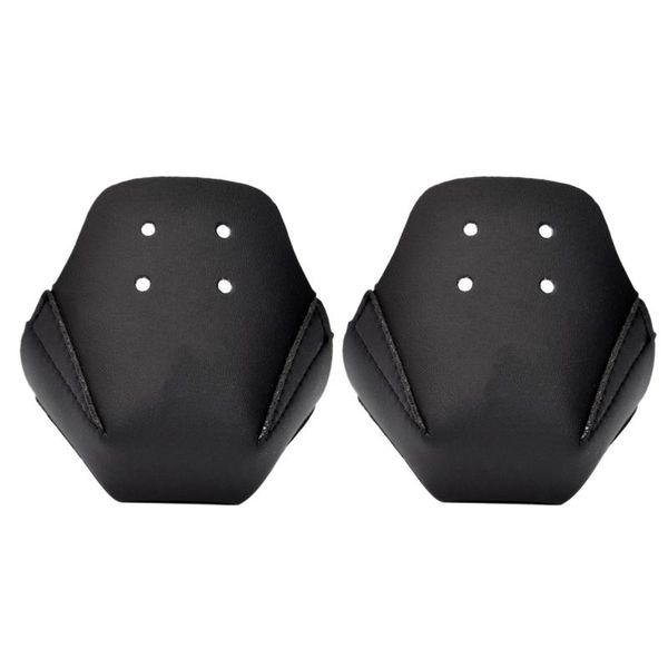 Rodilleras Codo 1 par Roller Skate Toe Cap Guard Protectores PU Patines Patinaje Zapatos Cubierta Entrenamiento al aire libre Gimnasio Deportes