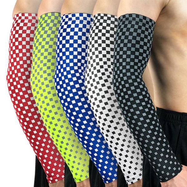 Genouillères coude 1 pièces hommes cyclisme course vélo UV Protection solaire manchette couverture bras de protection vélo Sport chauffe manches