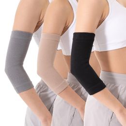 Knie pads elleboog 1 pc's pad ondersteuning mouw hoge elastische sportschool sport beschermend absorberen zweet basketbal buitenduur armbrace brace