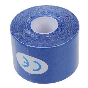 Genouillères Coudières 1 Rouleau Sport Kinésiologie Soins Musculaires Fitness Athlétique Santé Bande 5M 5CM - Bleu Marine