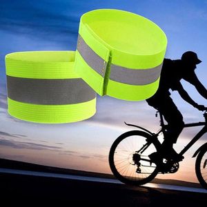 Genouillères coude 10 pièces ceinture vélo LED brassard sécurité sport sangle réfléchissante Snap Wrap bras bande goutte 2023
