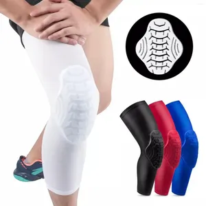 Genouillères élastiques en Nylon pour femmes, genouillères de soutien, de Compression, pour Fitness, course à pied, cyclisme, Sport, basket-ball, Me T9w5