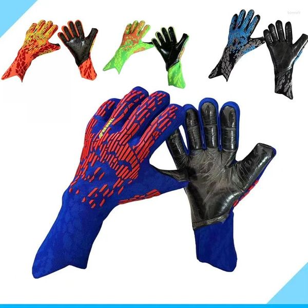 Gardien de football des coussinets de football gants enfants adultes adultes antidérapant le latex Grip Professeur professionnel de la protection de foot