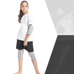 Knie pads kinderen kinderen volwassenen 4 stks/set elleboog sportjongens meisjes veiligheidsondersteuning beschermende uitrusting voor het rennen van dansfietsen