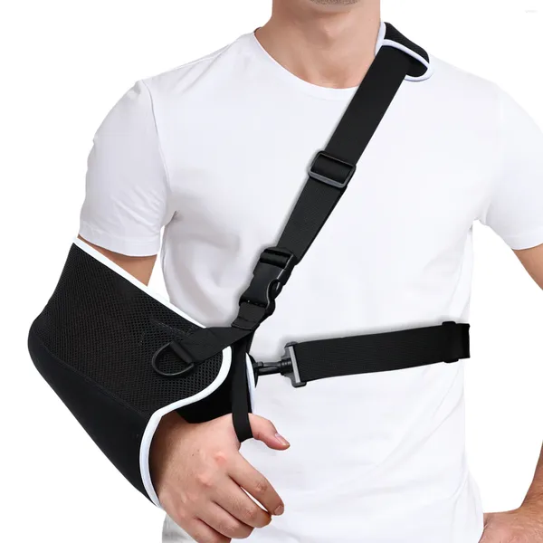 Rodilleras para hombre tirantes fractura Sling hombro inmovilizador el brazo rotador manguito soporte hombre