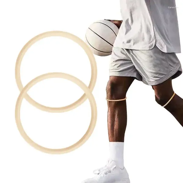 Almohadillas de rodilla Correa rotuliana Fuerza de baloncesto de la articulación Protección de la banda de goma Herramienta de fijación elástica
