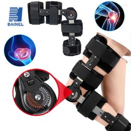 Genouillères Support de jambe articulé réglable de qualité médicale professionnelle pour le soulagement de l'arthrite douleurs articulaires déchirure du ménisque après chirurgie