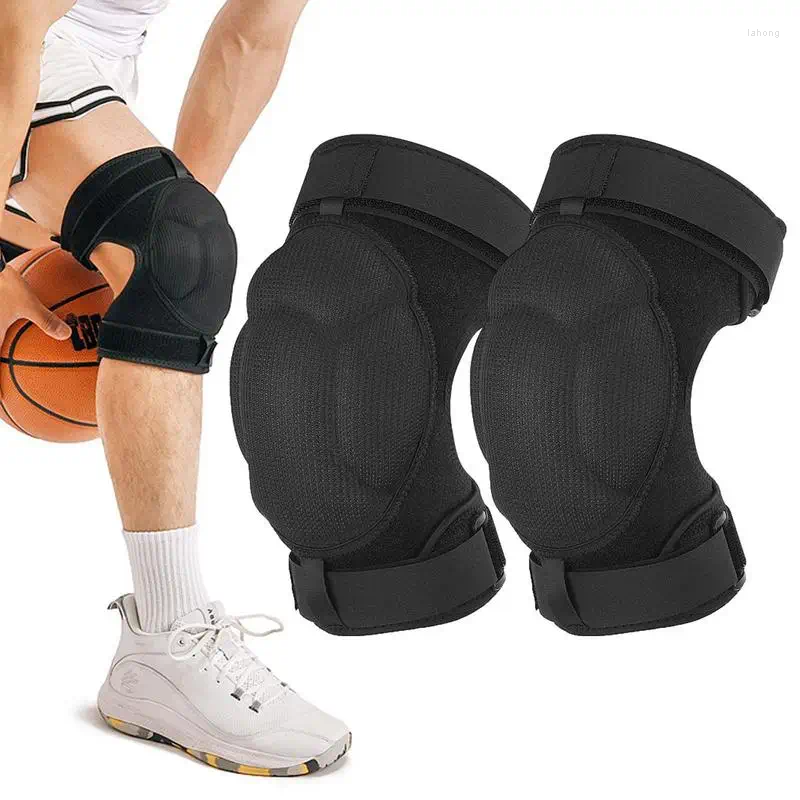 Knee Pads Protector 1 Pair Adjustable Non-Slip Volleyball For Women With Side Stabilizers Brace