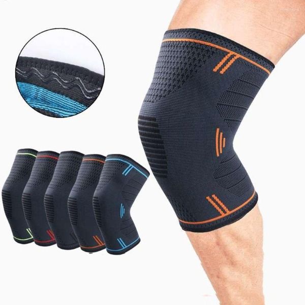 Genouillères Sport Fitness Élastique Nylon Compression Pad Arthrite Relief Wrap Brace Support