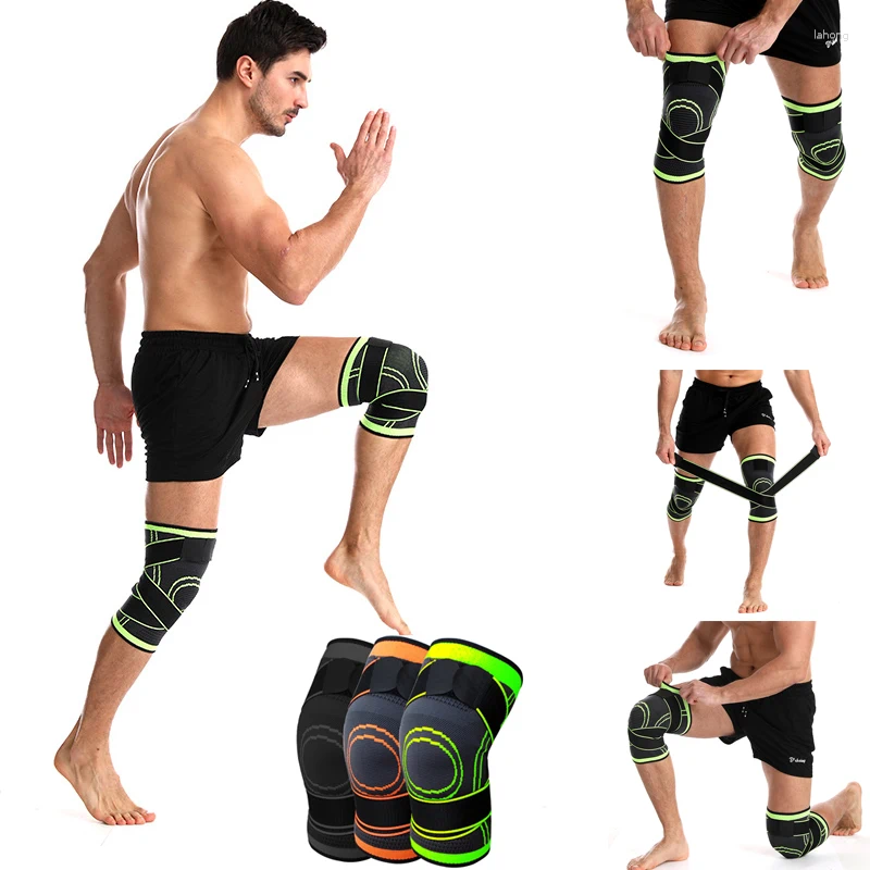 膝パッドスポーツサポートブラケットオスとメスの関節炎の関節フィットネスプロテクター圧縮スリーブランニングサイクリング