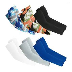 Knie pads unisex koelarm mouwen bedekken fietsen running UV zonbescherming buiten mannen vrouwen cool voor verbergen tatoeages