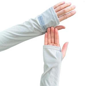 Genouillères Protection UV manchons de bras de refroidissement Super doux respirant évacuant l'humidité pour le basket-ball Golf Football