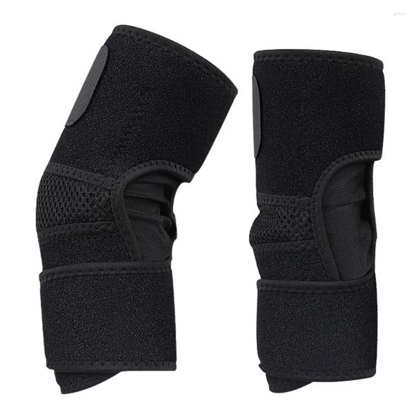 Almohadillas de rodilla Mujeres Soporte para el brazo Mangas del codo Arrazamiento de tenis Forado de alivio de alivio para el entrenamiento Tendinitis de levantamiento de pesas