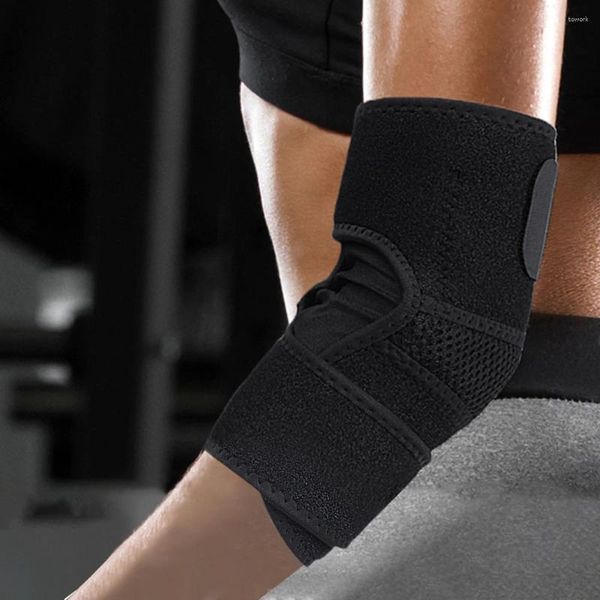 Almohadillas de rodilla Mujeres Hombres Codo Codo Mangas de compresión Forada de alivio de dolor para el entrenamiento Tendinitis de levantamiento de pesas