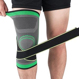 Knie-ondersteuning Beschermende sportverband Brace Ademend Basketball Tennis Fietsen Knit Pad Elbow Pads