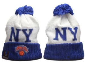 Knicks Bonnets New York équipe de basket-ball nord-américaine Patch latéral hiver laine Sport tricot chapeau crâne casquettes A0