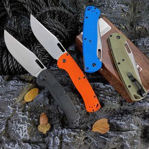 Mes 3.5 BM Hunt Taggedout 15535 EDC Tactisch Zakmes Stonewashed Blade Nieuwe Pocket Camping Survival Defense Knife Fruit Cutter