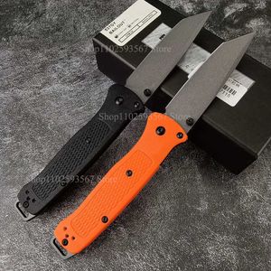 Mes Bailout 537 Pocket BM Zakmes EDC Survival Flipper Mes Camping Tactisch Gereedschap Nylon Golfvezel Handvat Jachtmes