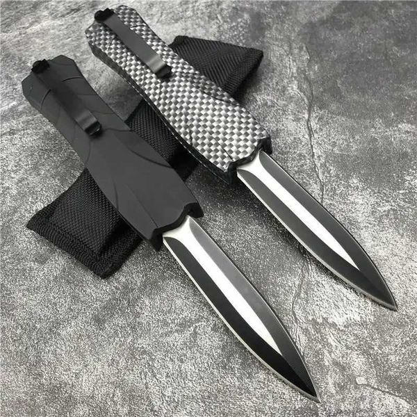 Couteau BM Quick AUT ouvert couteau de chasse en plein air Combat tactique EDC couteaux de poche pliants poignée ABS survivre outil d'auto-défense avec clip