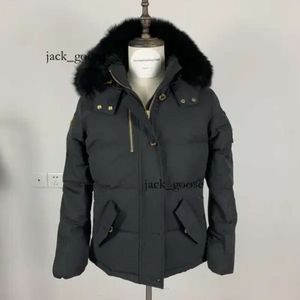 Cuchillo Knuckles Duster Diseñador Hombres Invierno Abajo Canadá Chaqueta Abrigos Abrigo a prueba de viento Abrigo impermeable Puffer Grueso Colla Real Wolf Fur 736