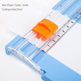 Couteau mini papier cutter utilitaire couteau portable photo de coupe papier out outil d'office de planificateur accessoires de bureau de bureau de la papeterie