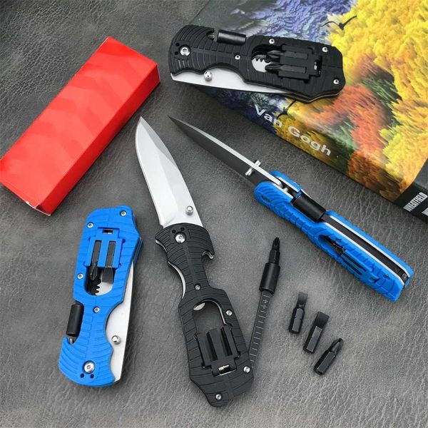 Mes Pocket Multitool Mes HUAAO 1920 Multifunctioneel Camping Munual Zakmes EDC Tactisch Gekarteld / Volledig mes Pocketclip