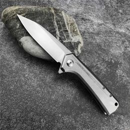 Knife ZT 0808 Couteau pliant de survie tactique D2 lame roulement à billes Camp couteaux de Combat en plein air EDC Navaja outil à main Multi couteau de poche