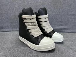 Hoge schoenen heren schoenen dikke laarzen paar casual dames dunne band dames designer sneakers met doos