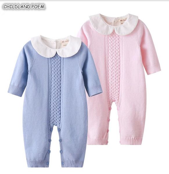 Baby Baby Baber Automne NOUVELLE-NEUNT TICHET Vêtements bébé laine Laine à manches longues
