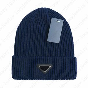 Bonnet tricoté Beanie Cap Designer Skull Caps pour homme femme chapeaux d'hiver 10 couleurs solides