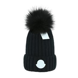 Gorro de punto Gorro de diseñador Gorros de otoño invierno para hombre Gorros de calavera de lujo Casual equipado 20 colores